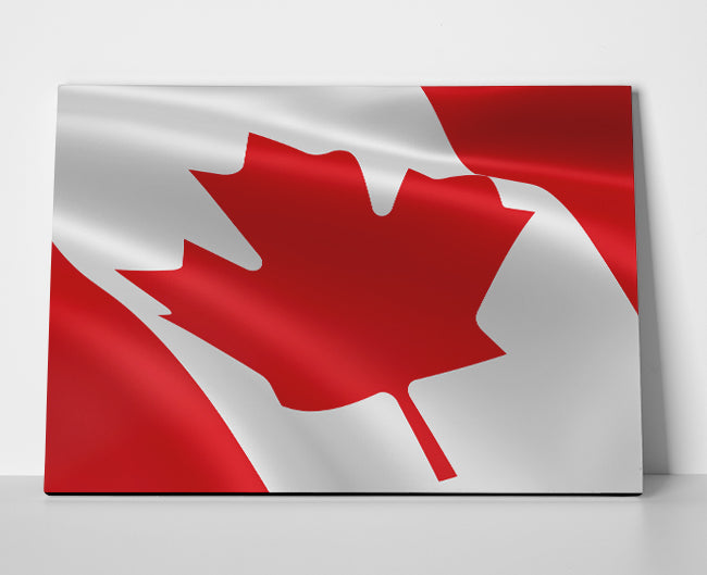 Canadian Flag Poster or Wrapped Canvas - Player Season