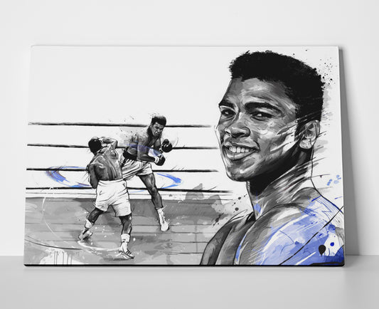 Muhammad Ali Boxing Poster or Wrapped Canvas - Player Season