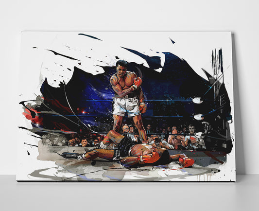 Muhammad Ali poster canvas painting wall art