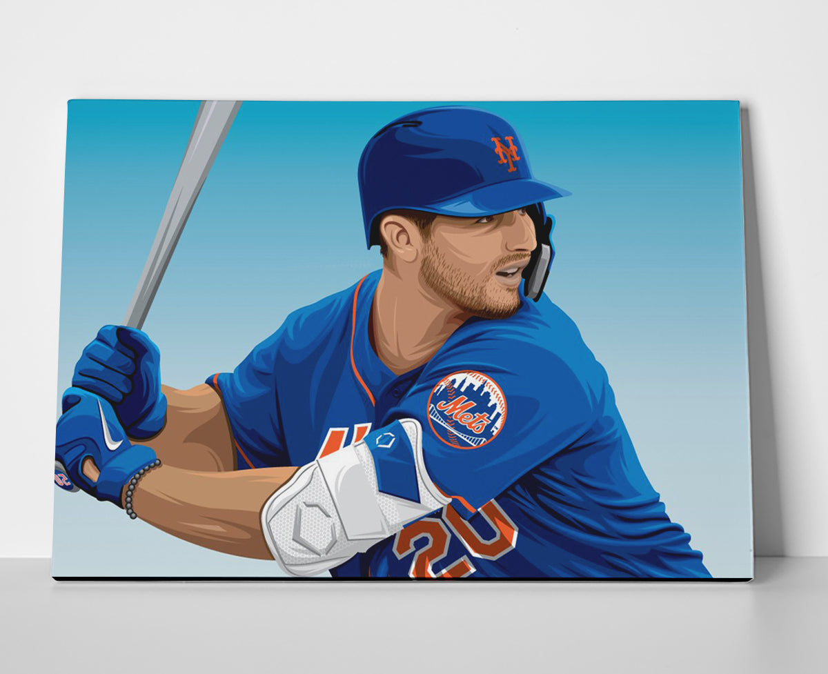 Pete Alonso Mets Poster canvas