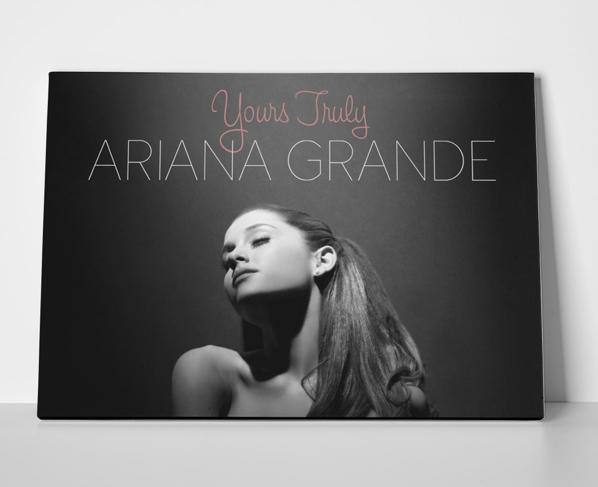 Ariana Grande Yours Truly Poster or Wrapped Canvas - Player Season
