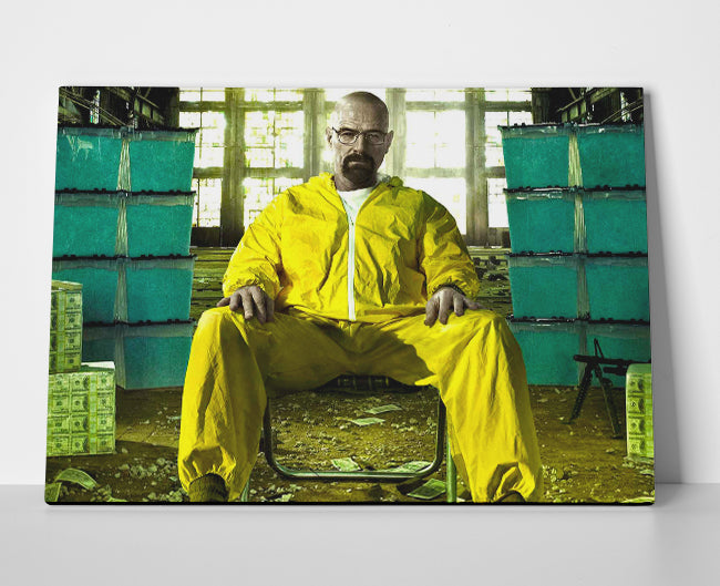 Walter White Money Poster or Wrapped Canvas - Player Season