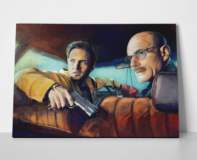 Breaking Bad Poster or Wrapped Canvas - Player Season