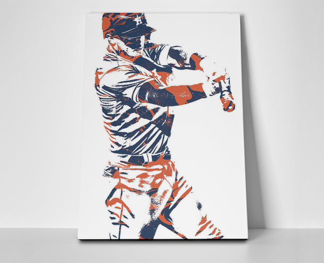 Alex Bregman Poster or Wrapped Canvas - Player Season