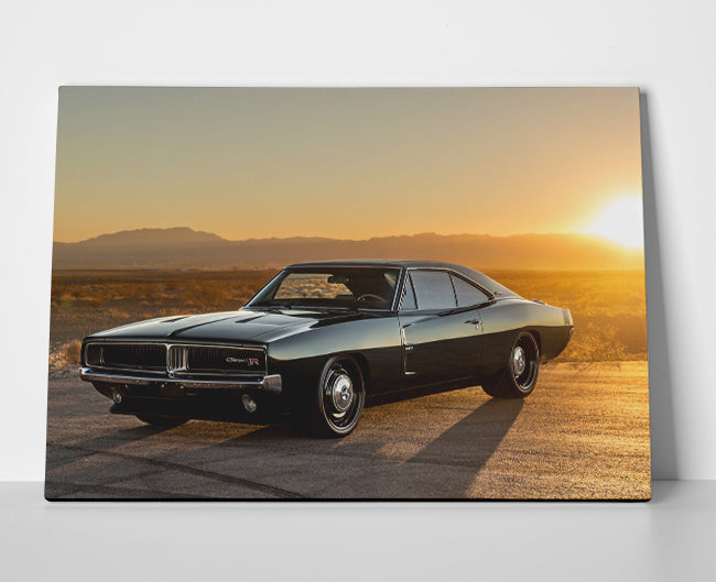 Classic Dodge Charger Poster or Wrapped Canvas - Player Season