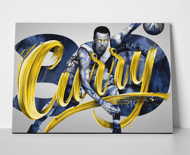 Steph Curry Poster or Wrapped Canvas - Player Season