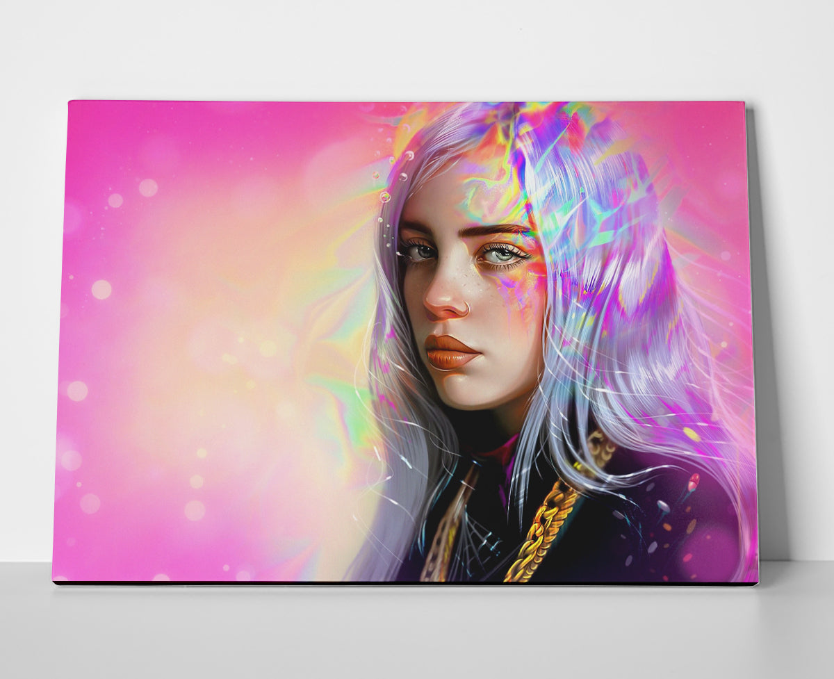 Billie Eilish Wall Art Poster or Wrapped Canvas