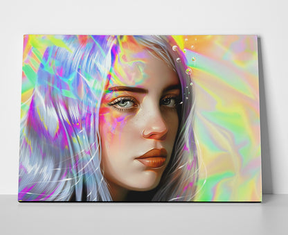Billie Eilish Poster or Wrapped Canvas