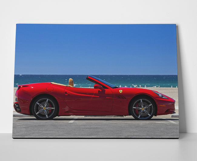 Ferrari California Poster or Wrapped Canvas - Player Season