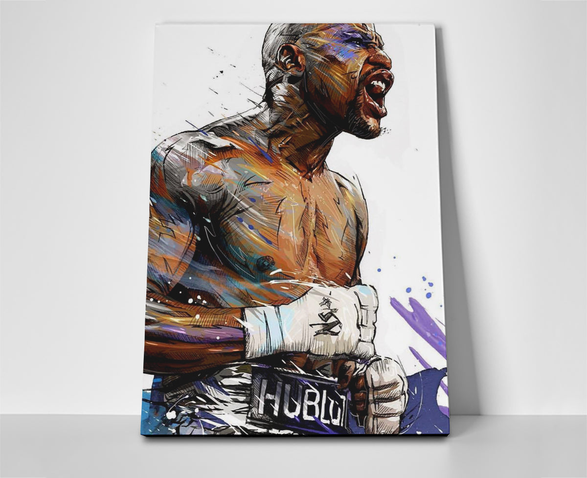 Floyd Mayweather Poster or Wrapped Canvas - Player Season