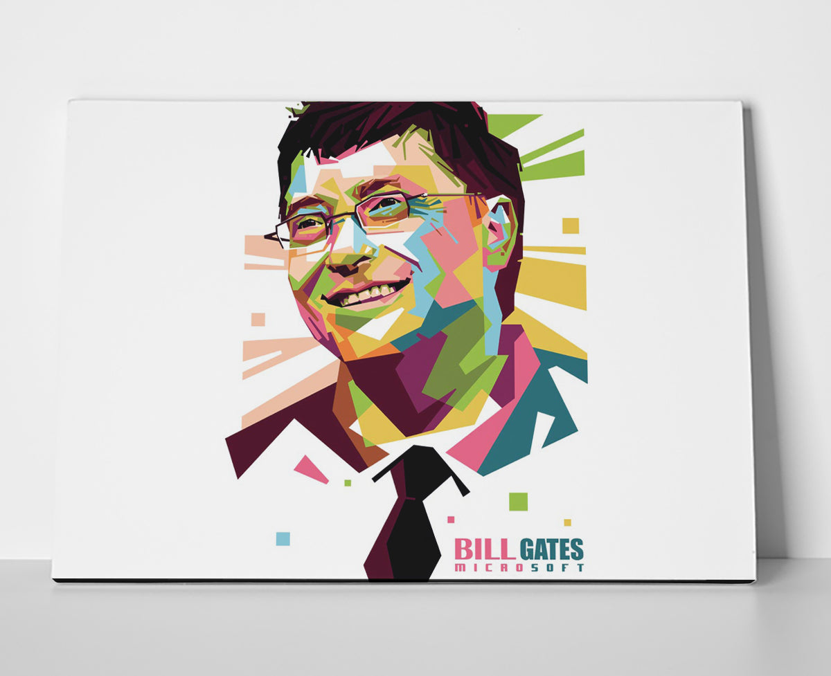 Bill Gates Poster or Wrapped Canvas - Player Season