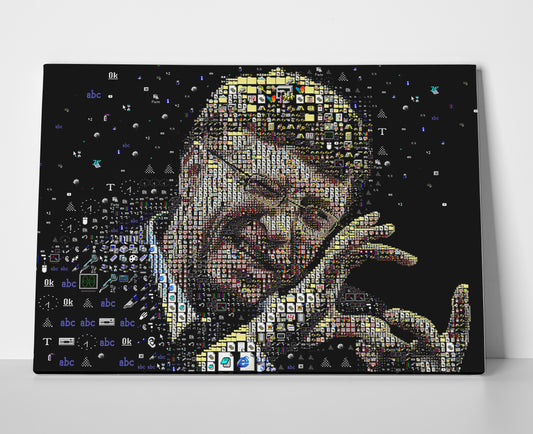 Bill Gates Microsoft Poster or Wrapped Canvas - Player Season