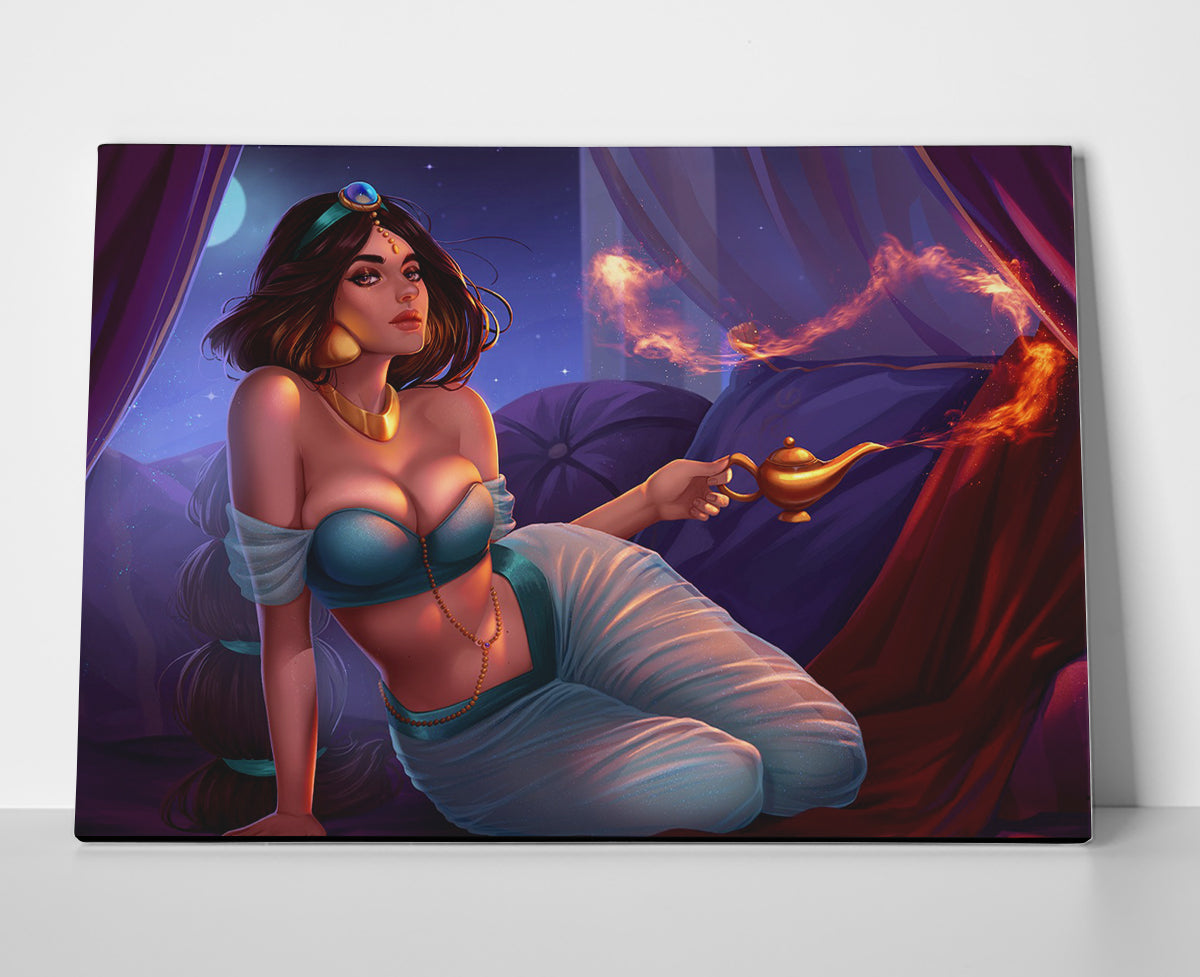 Princess Jasmine Poster canvas