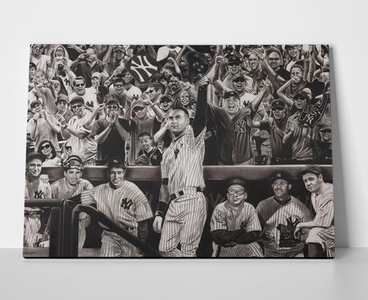 Derek Jeter Legends Poster or Wrapped Canvas - Player Season