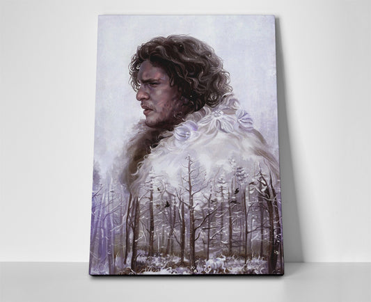 Jon Snow Poster or Wrapped Canvas - Player Season