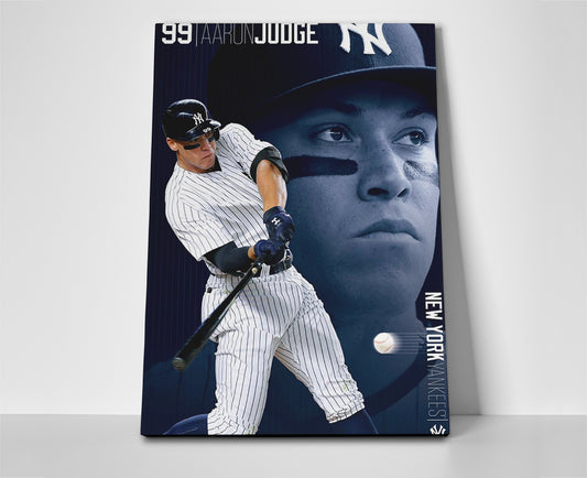 Aaron Judge Yankees Poster or Wrapped Canvas - Player Season
