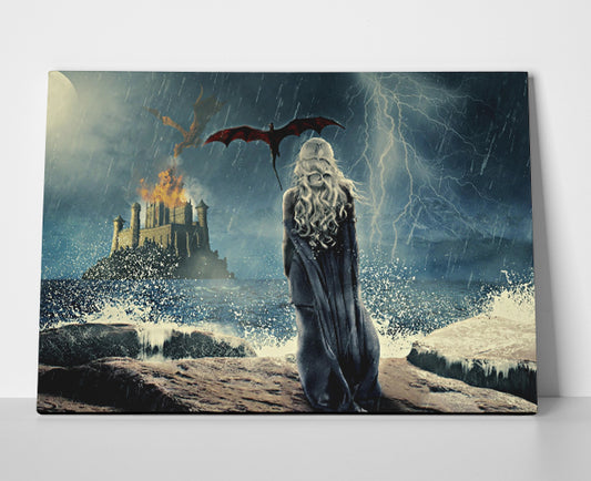 Khaleesi Castle Poster or Wrapped Canvas - Player Season