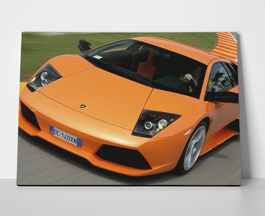 Lamborghini Orange Poster or Wrapped Canvas - Player Season