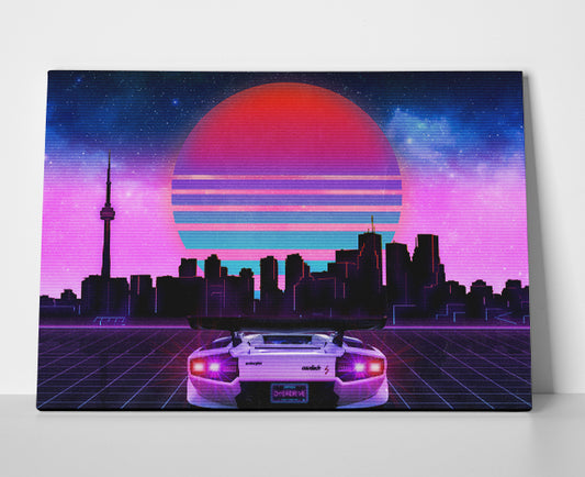 Lamborghini Sunrise Poster or Wrapped Canvas - Player Season