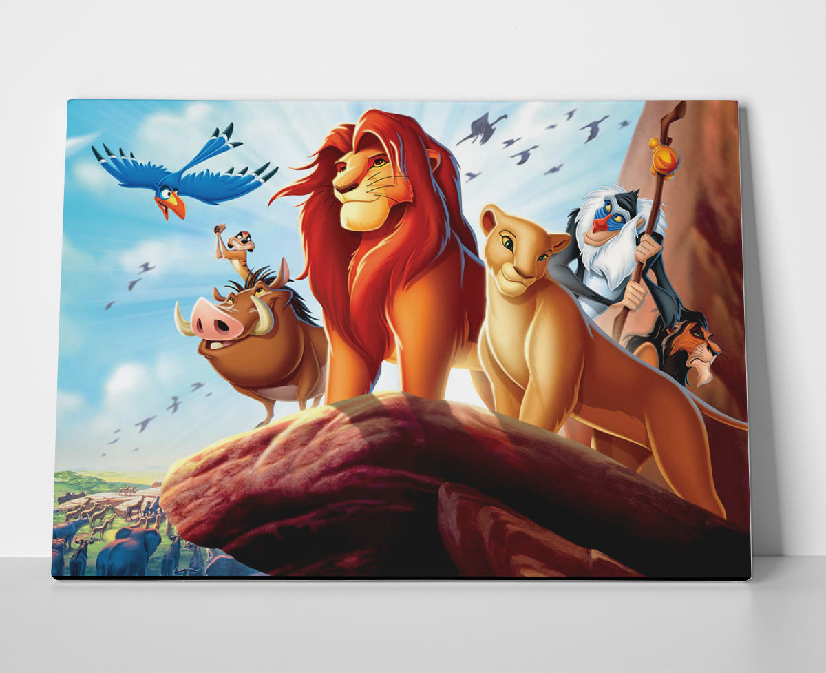 The Lion King Movie Poster canvas