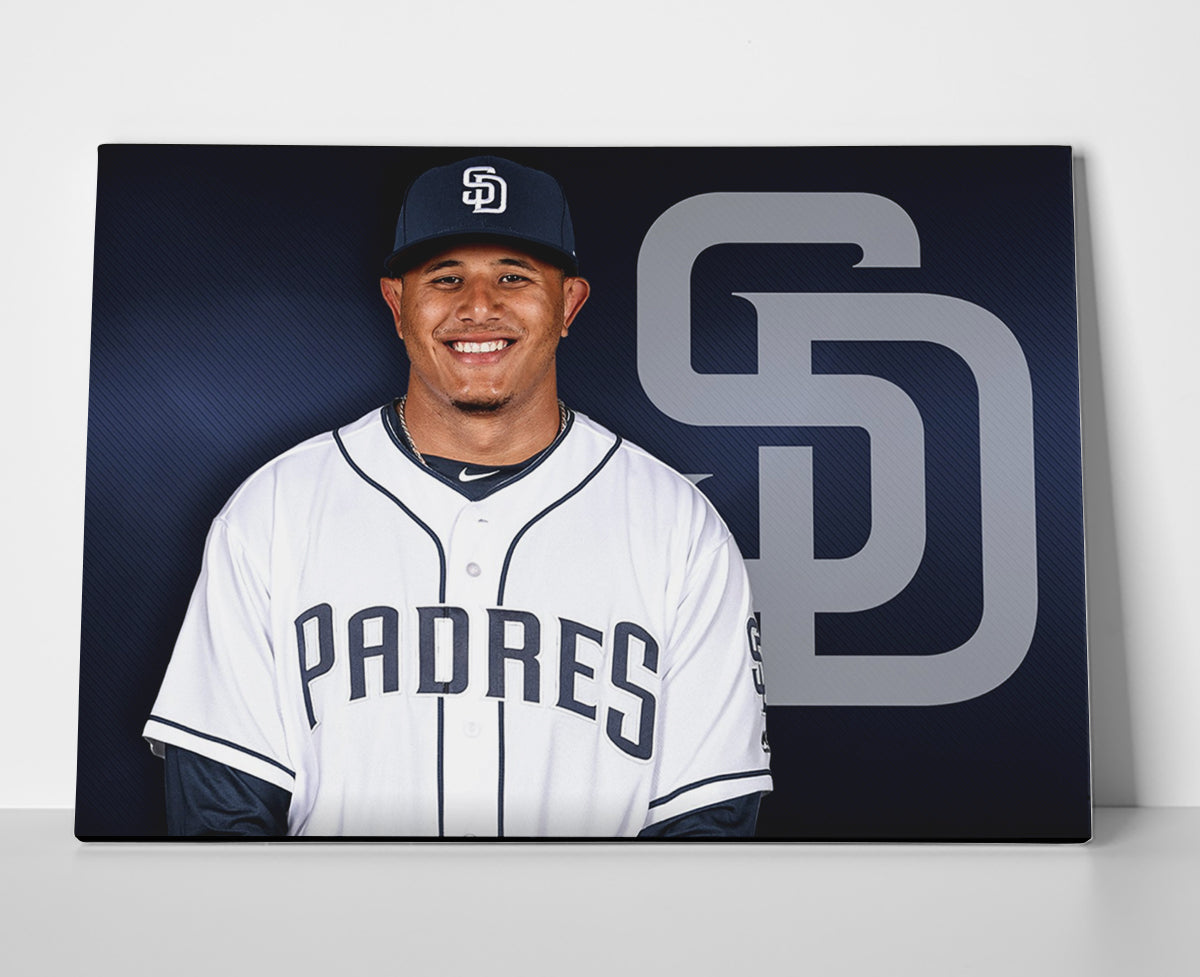 Manny Machado Padres Poster or Wrapped Canvas - Player Season