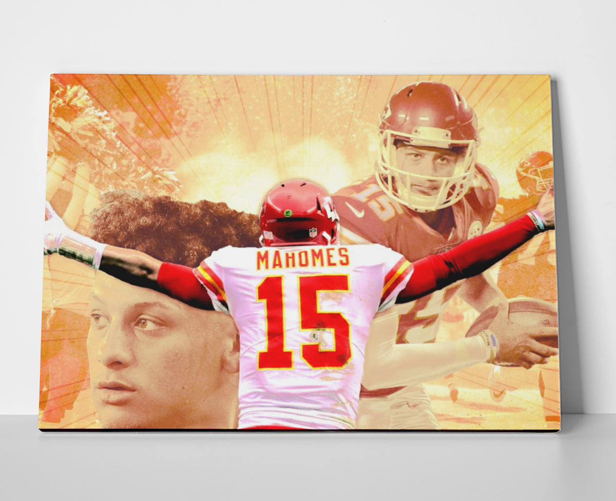 Patrick Mahomes poster canvas