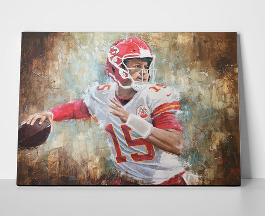 Patrick Mahomes poster canvas painting