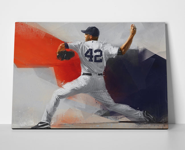 Mariano Rivera Poster or Wrapped Canvas - Player Season
