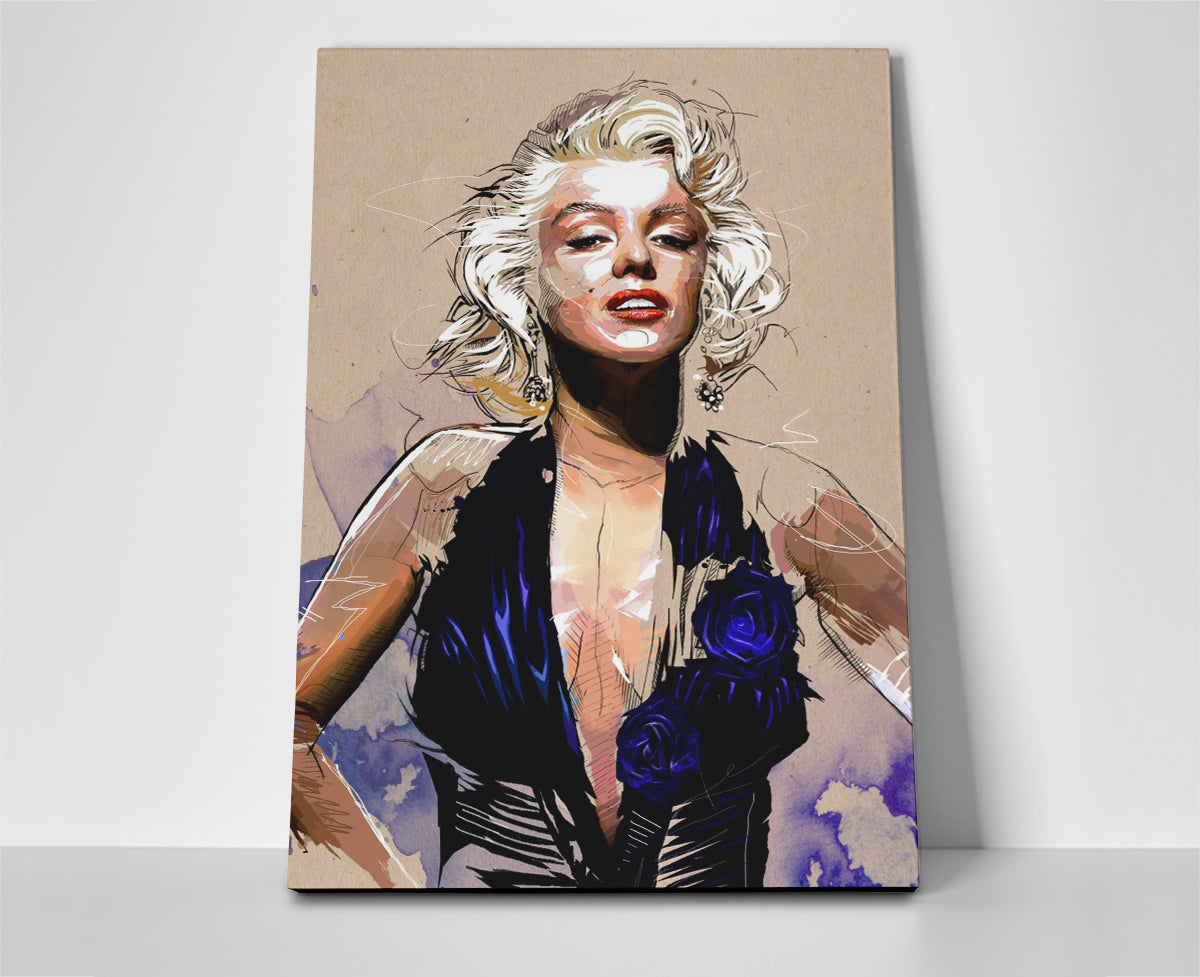 Marilyn Monroe Poster or Wrapped Canvas - Player Season