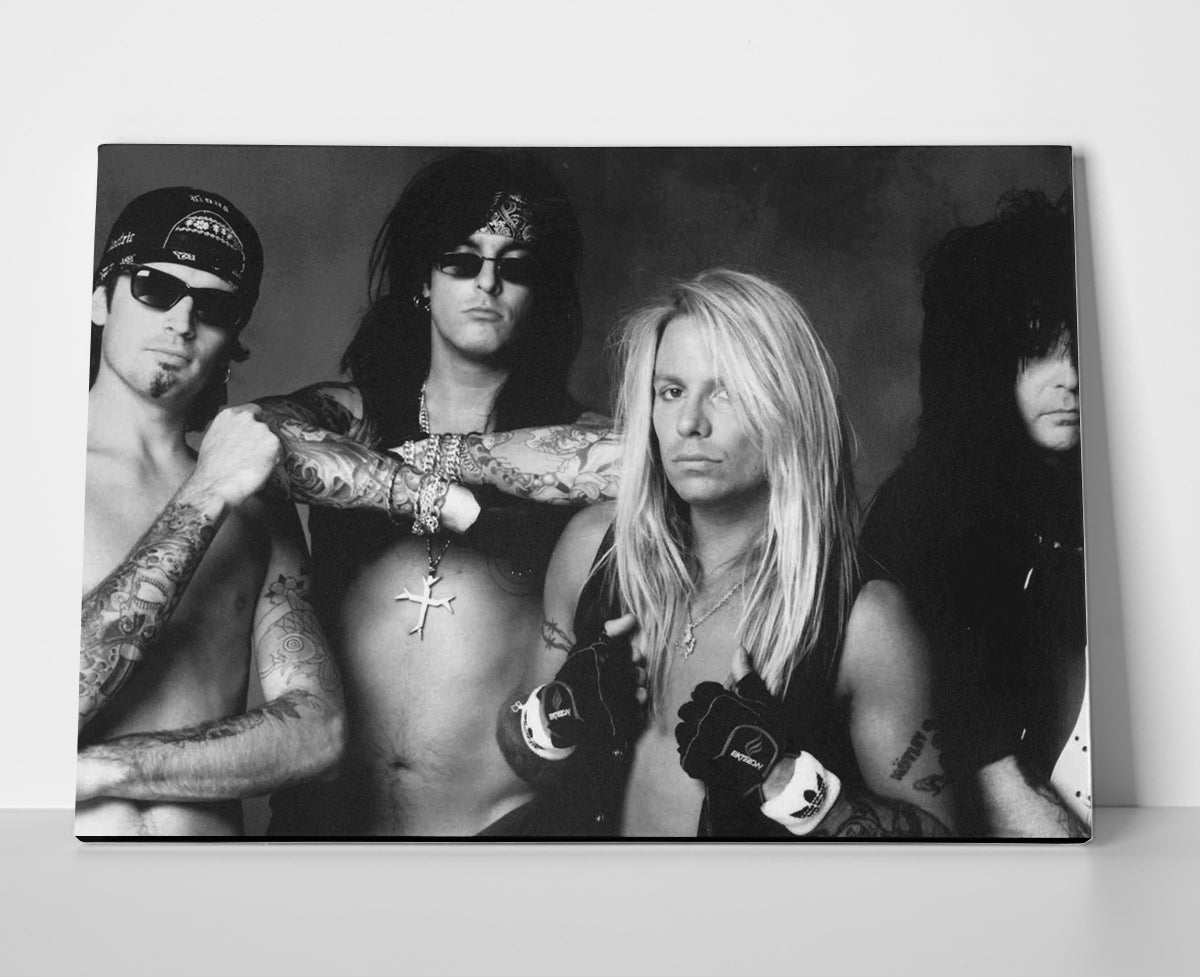 Motley Crue Poster or Wrapped Canvas - Player Season