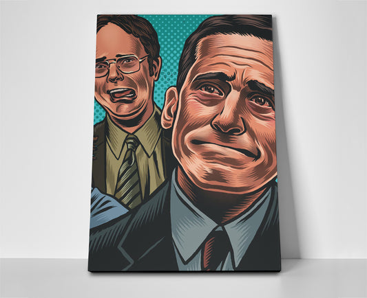 Michael Scott Poster or Wrapped Canvas - Player Season