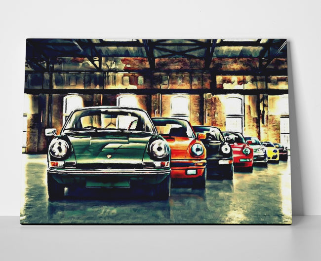 Porsche Classic Poster or Wrapped Canvas - Player Season