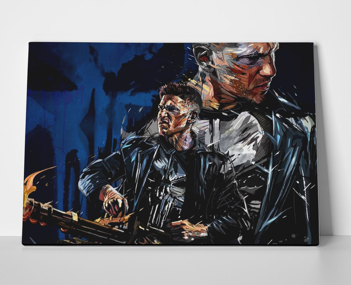 The Punisher Poster or Wrapped Canvas - Player Season