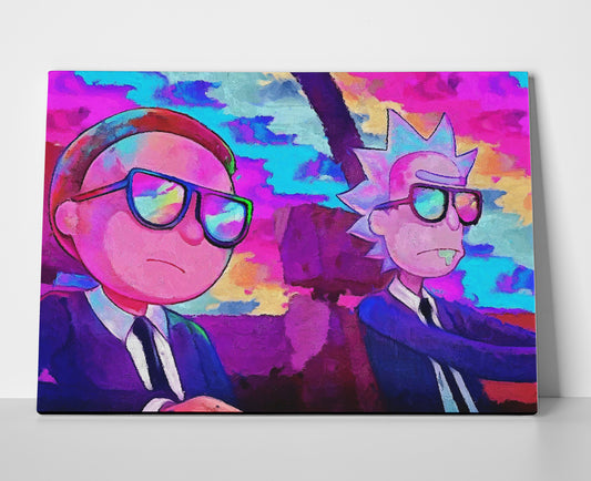 Rick and Morty Poster canvas art