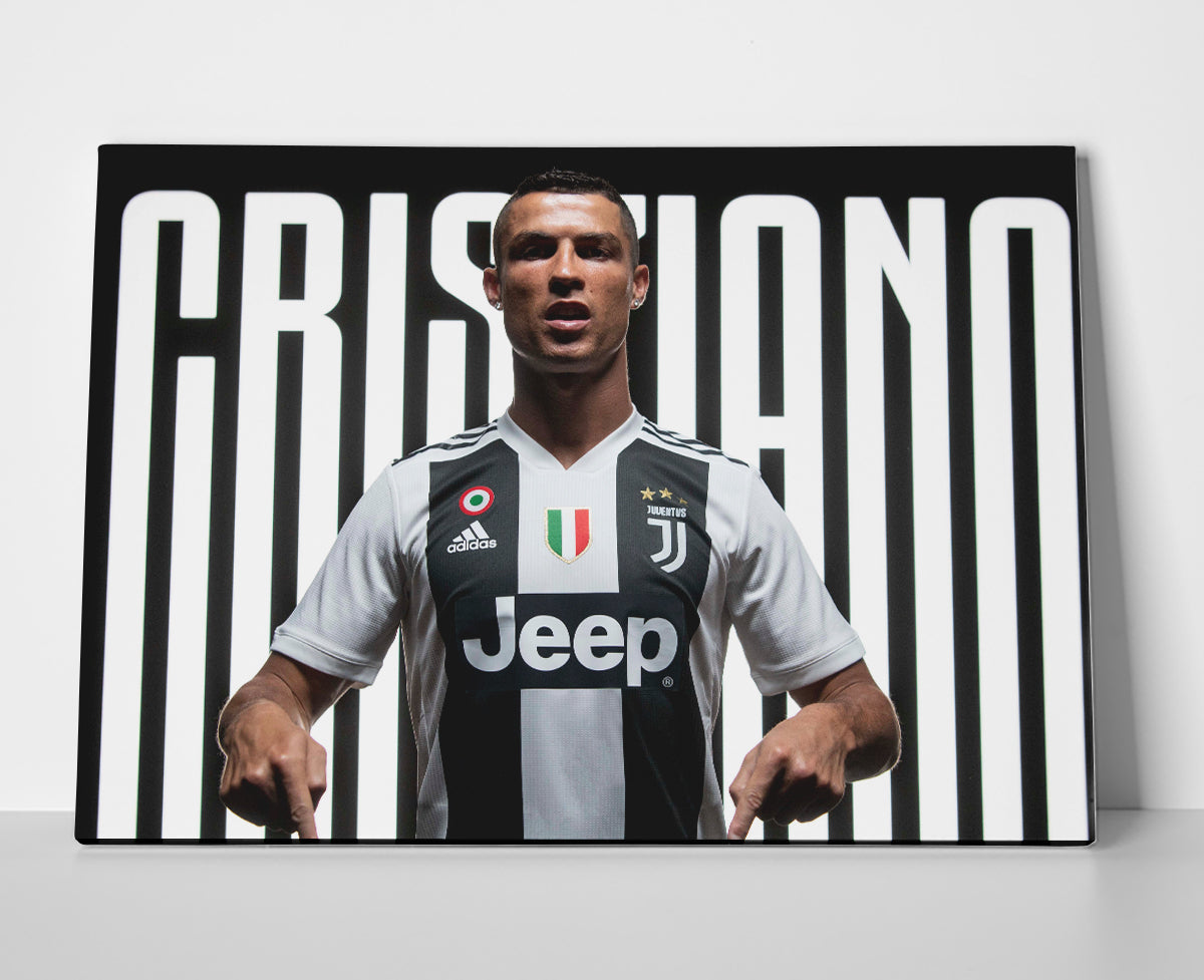 Cristiano Ronaldo Poster or Wrapped Canvas - Player Season