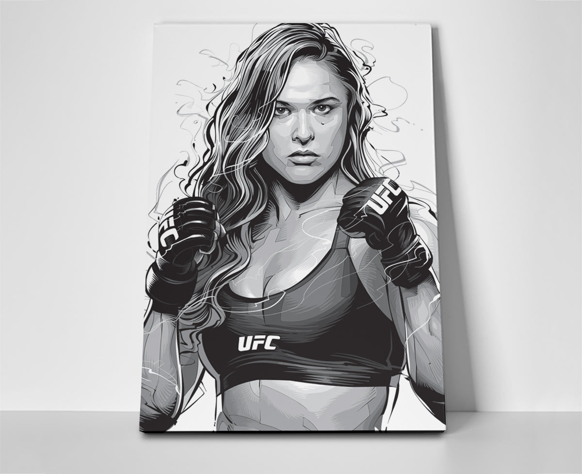 Ronda Rousey Poster canvas