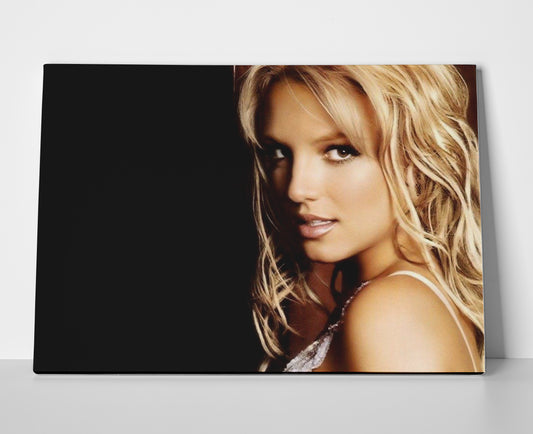 Britney Spears Dark Poster or Wrapped Canvas