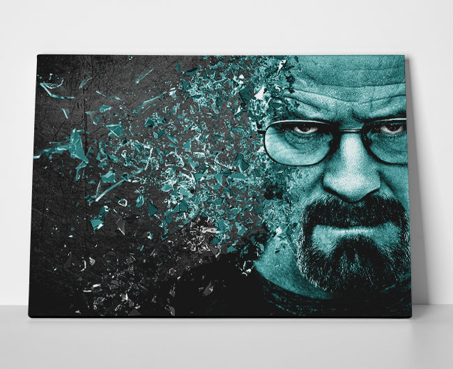 Walter White Crystal Poster canvas