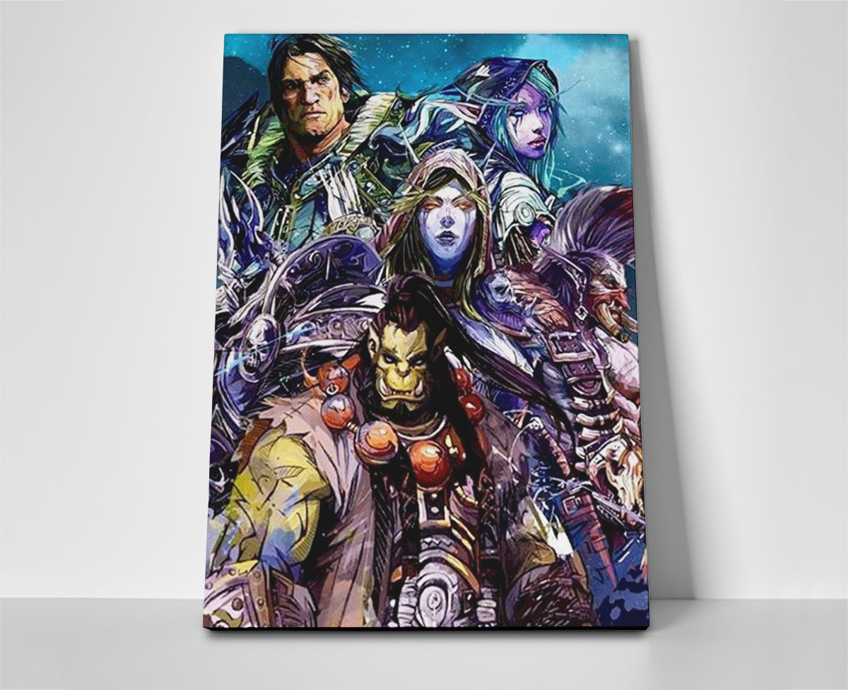 World of Warcraft Poster canvas