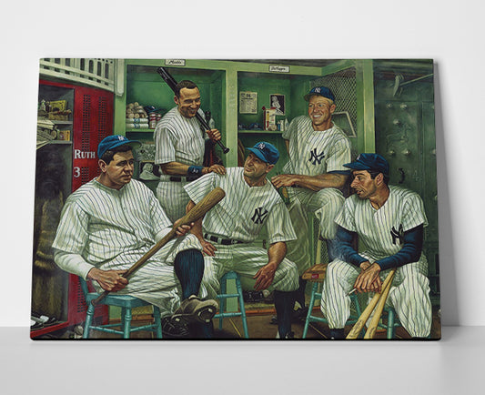 Yankees Dream Scene Poster canvas