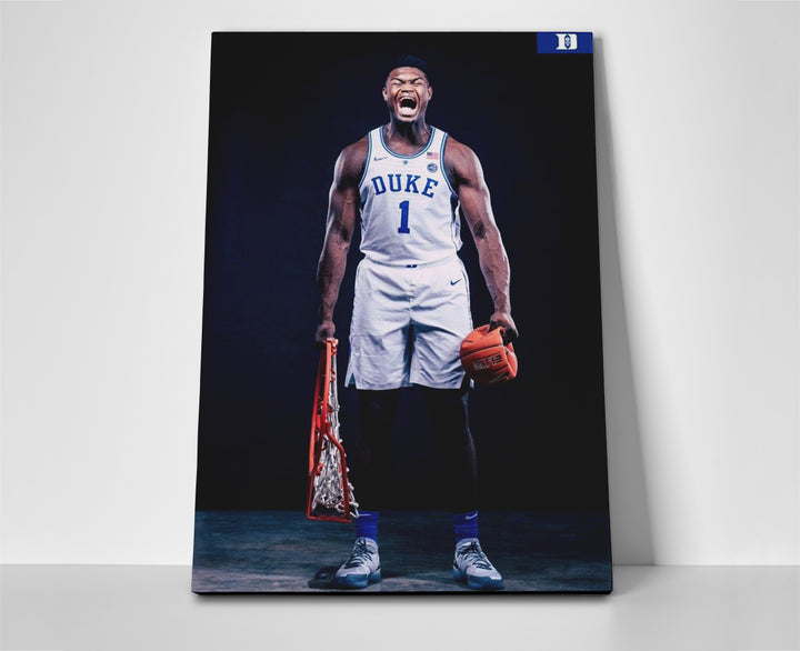 Zion Williamson Poster canvas