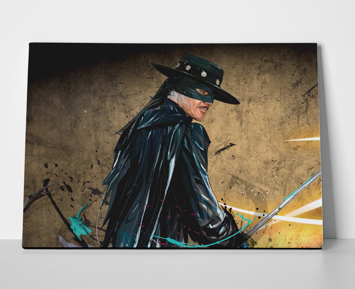 Zorro Movie Poster canvas