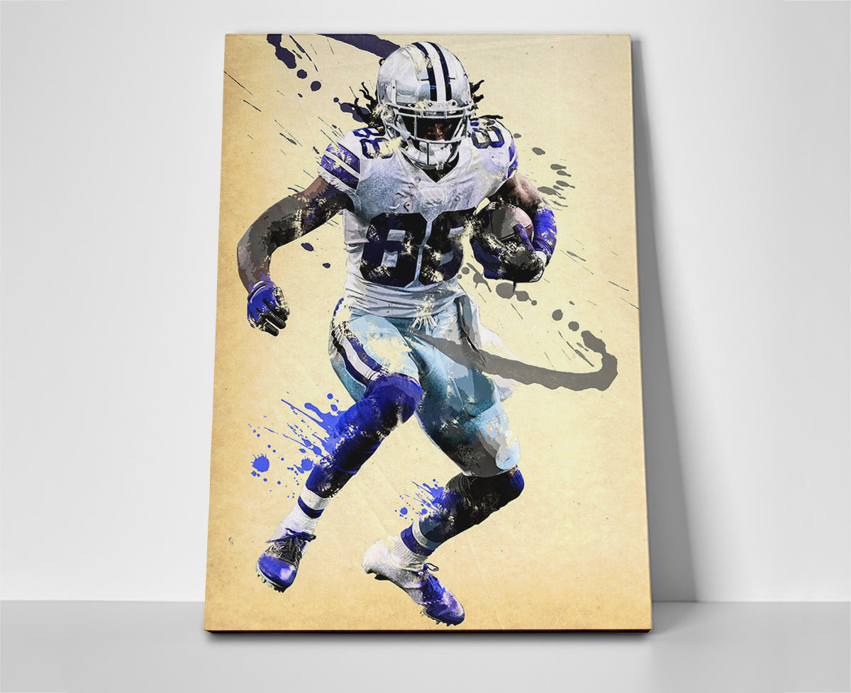 ceedee lamb poster canvas wall art cowboys artwork dallas