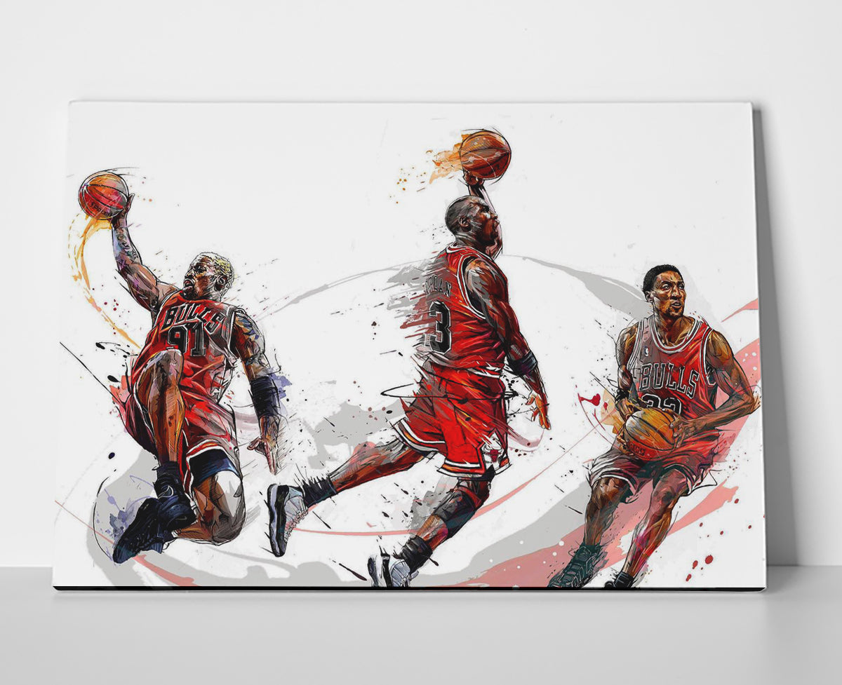 Michael Jordan poster canvas wall art