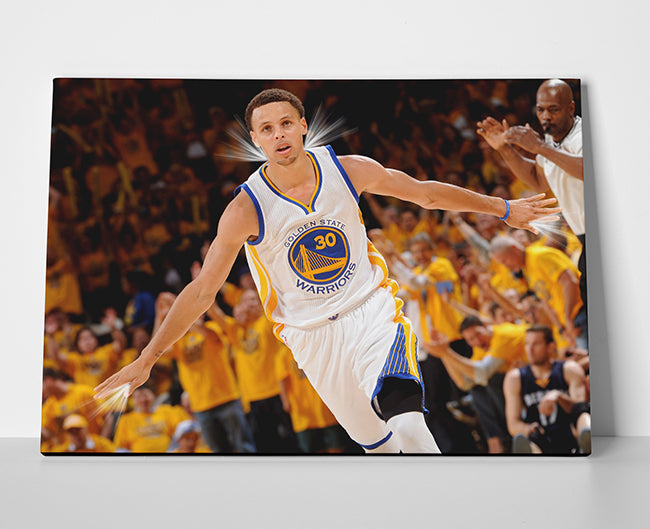Steph Curry Shine Poster canvas stephen