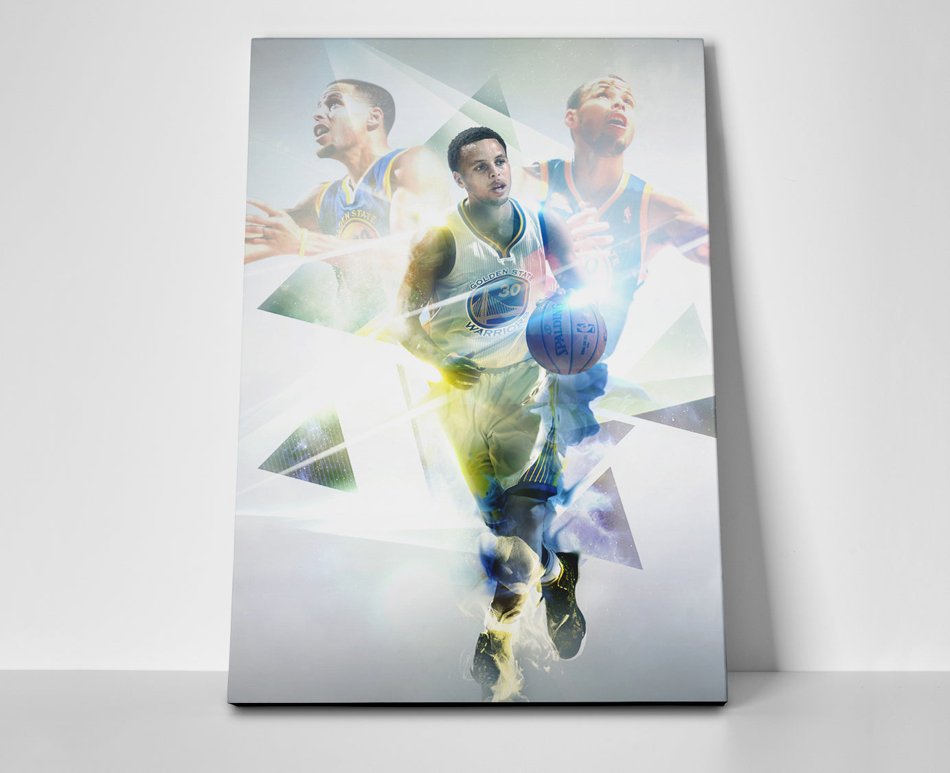 Steph Curry Dribble Poster canvas stephen