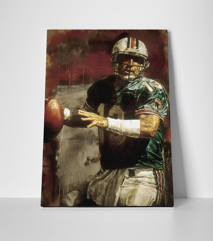 Dan Marino Painting Poster or Canvas Wall Art