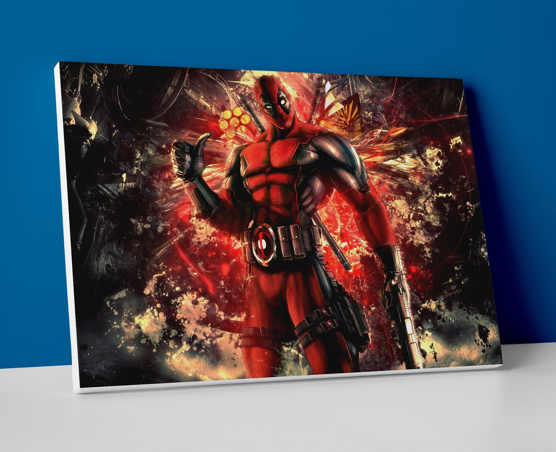 Deadpool Art poster canvas movie wall art painting