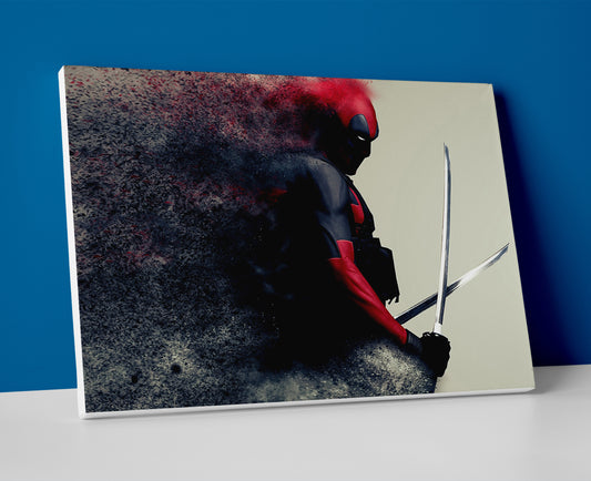 deadpool poster canvas artwork wall art movie painting