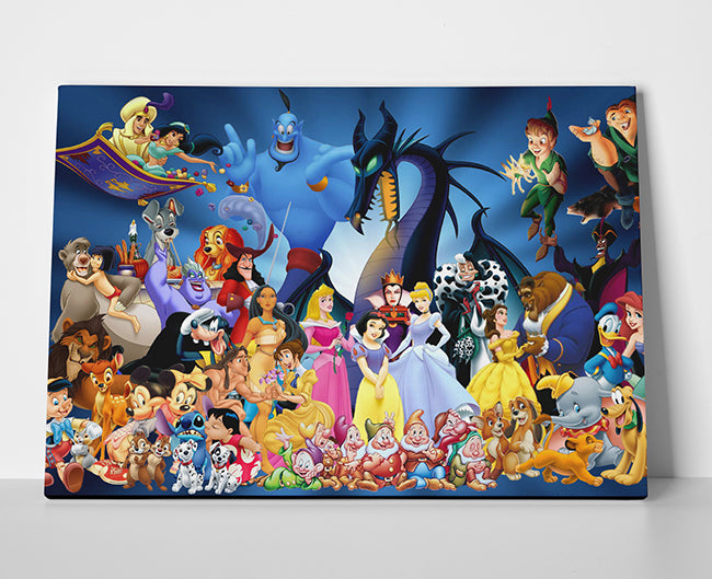 Disney Characters Poster
